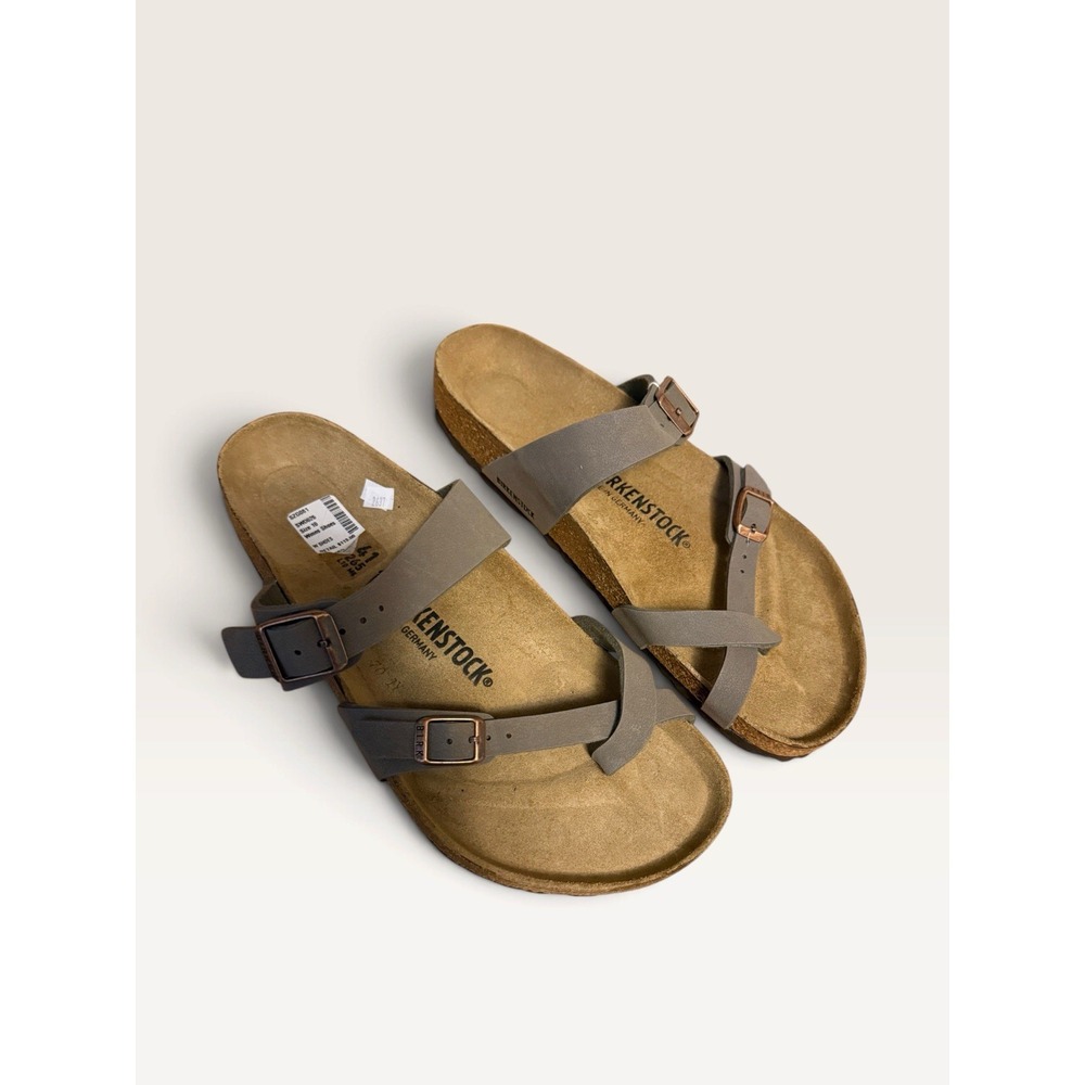 Birkenstock Birkibuc Mayari Mocha Sandals Women's Size 10-10.5 41 New With Tags